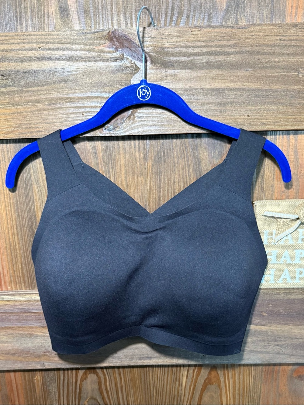 lululemon athletica Enlite Black Wireless Seamless Bra size 36E EUC - Picture 7 of 8